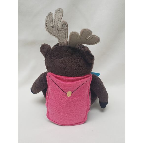 Old Navy Reindeer Plush GC Holder Stuffed Animal - Picture 7 of 10